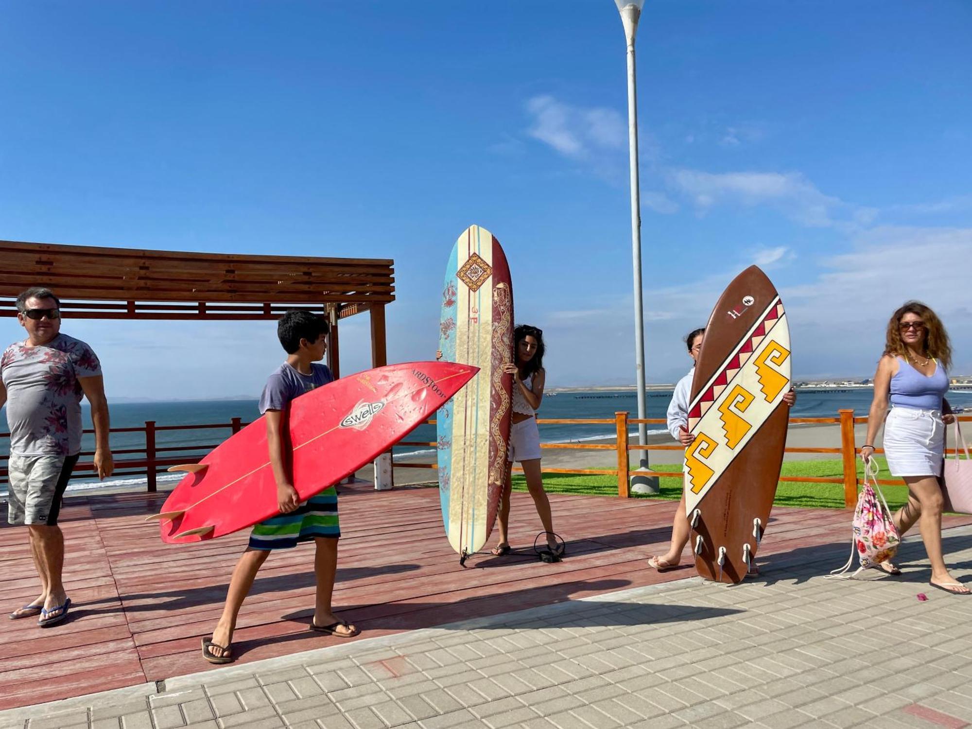 Family Surf Chicama Hotel Puerto Chicama Kültér fotó